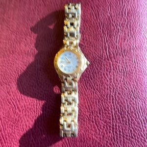 Seiko watch with second and date